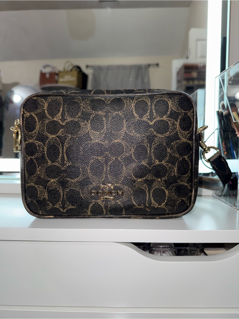 Coach Carey Crossbody Bag in Loved Signature Canvas